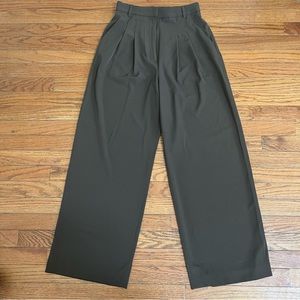 H&M silky wide leg trouser